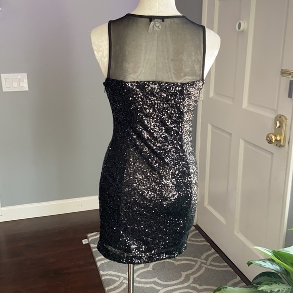 Nikibiki Black Sequin Cocktail Dress - Picture 4 of 7
